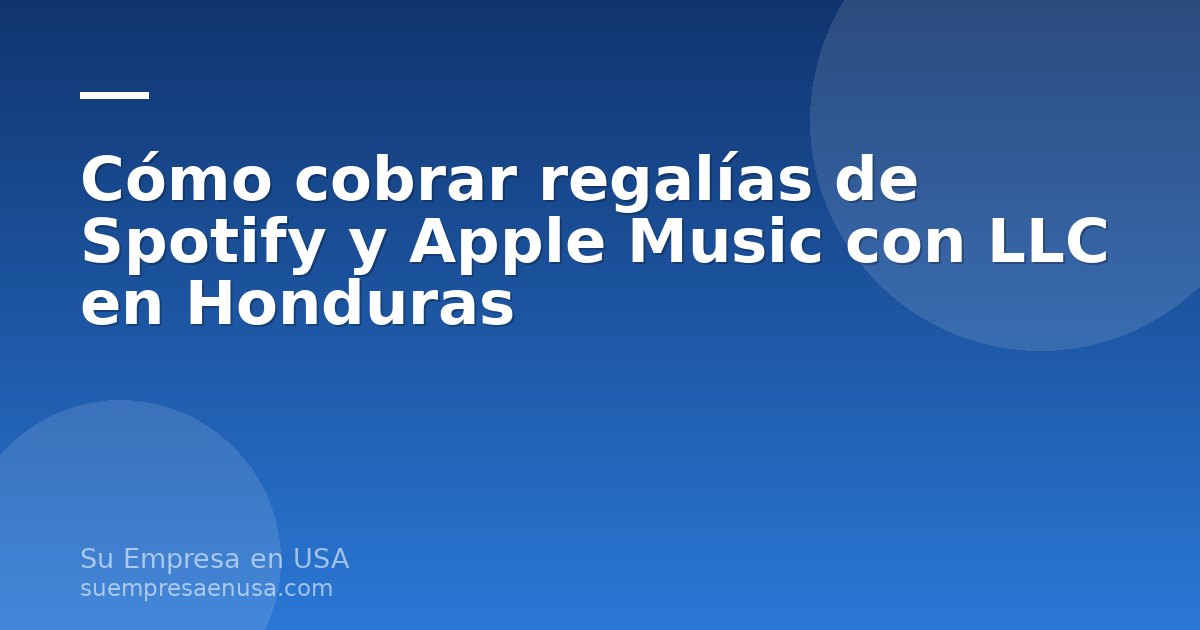 Músico hondureño revisando en su laptop las regalías de Spotify y Apple Music acreditadas en la cuenta bancaria de su L…