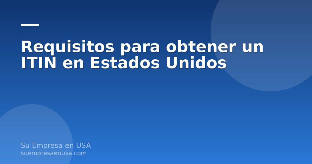 Persona completa un formulario W-7 para solicitar su ITIN en Estados Unidos